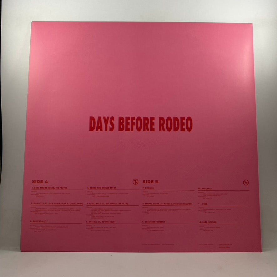 Travis Scott – Days Before Rodeo LP USED Vinyl VG+/NM – Hi-Voltage