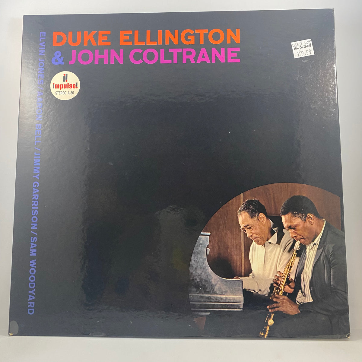 Duke Ellington & John Coltrane レコード Duke Ellington & John Coltrane – Duke Ellington & John