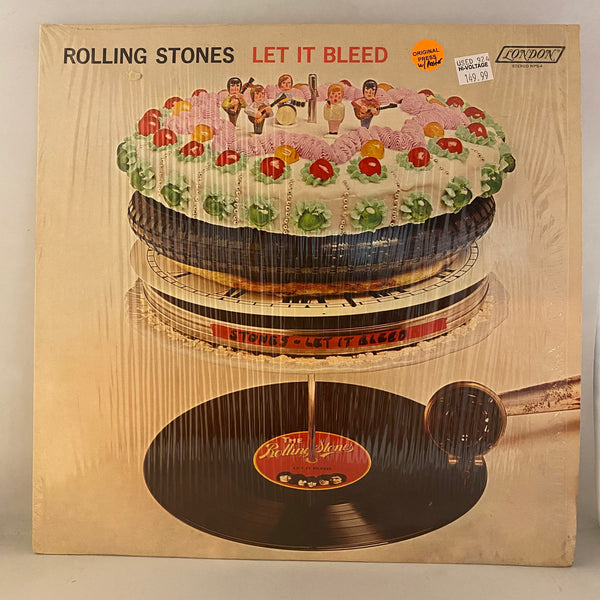 Rolling Stones – Let It Bleed LP USED VG+/VG 1969 Original Pressing w/ Poster