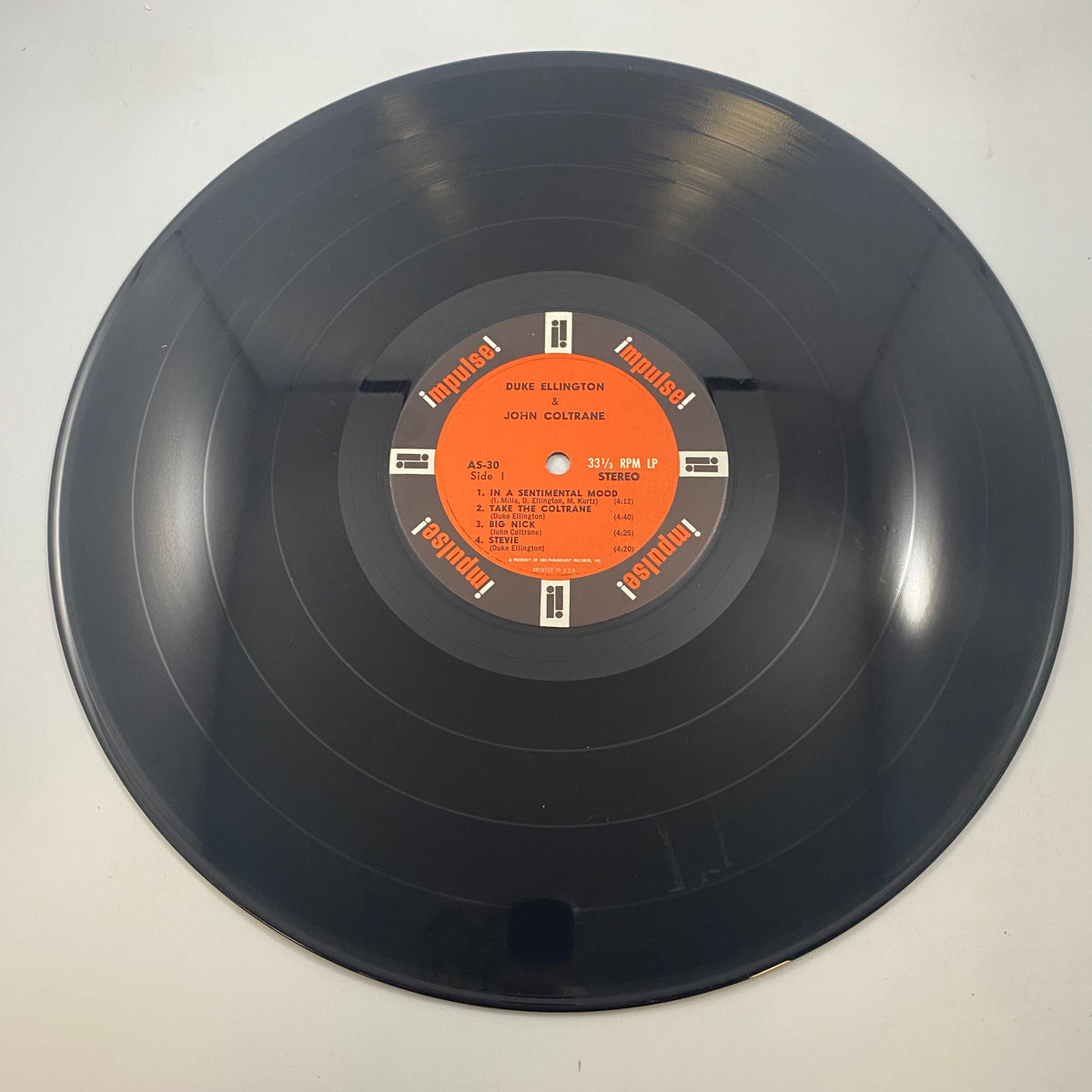 Duke Ellington & John Coltrane レコード Duke Ellington & John Coltrane – Duke Ellington & John