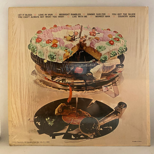 Rolling Stones – Let It Bleed LP USED VG+/VG 1969 Original Pressing w/ Poster