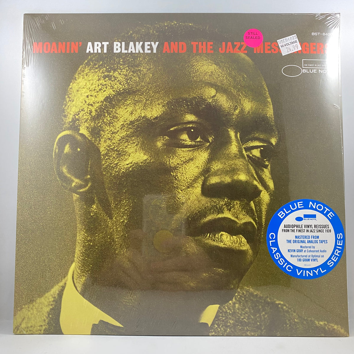 RVG有art blakey moanin bluenote ART BLAKEY 