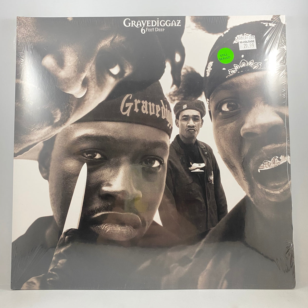 Gravediggaz – 6 Feet Deep LP NOS Vinyl Mint Still Sealed – Hi 