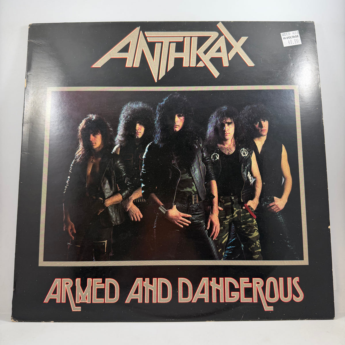 洋楽 ANTHRAX / ARMED AND DANGEROUS LP Anthrax – Armed And
