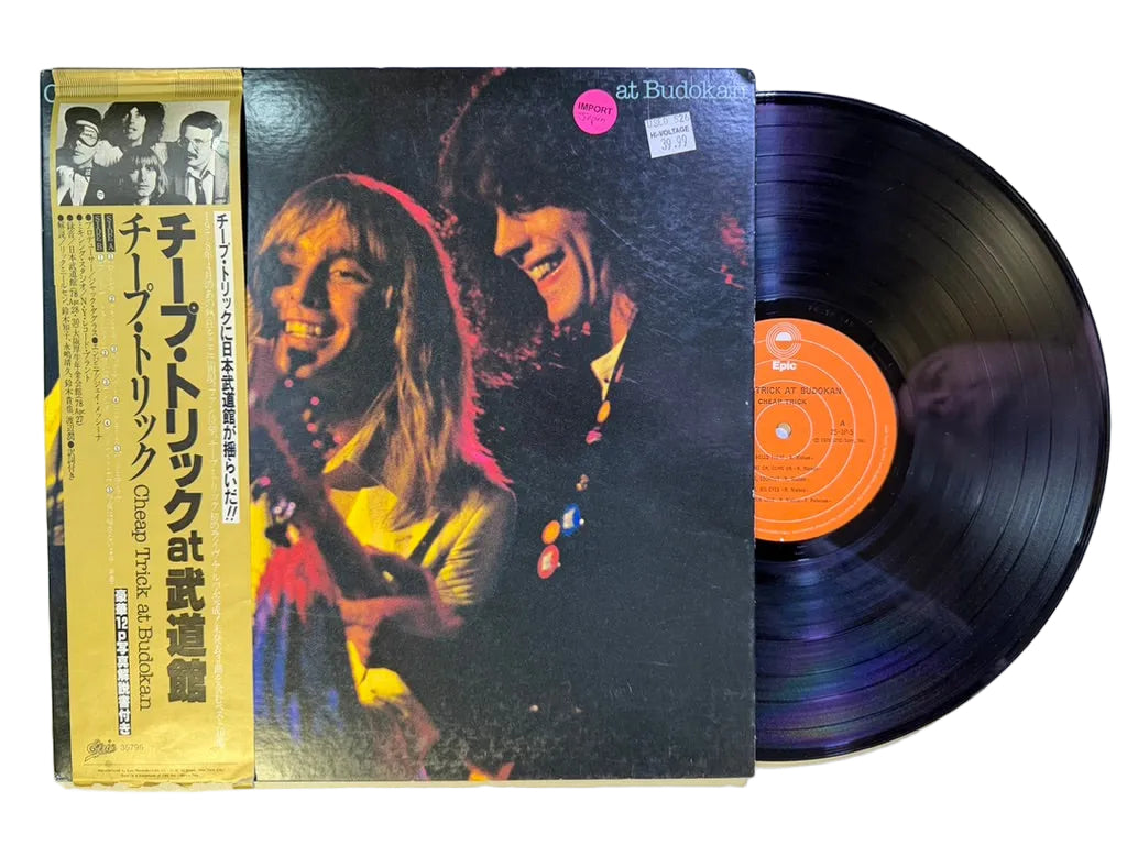 ポコダンシングVOL1 Cheap Trick – Cheap Trick At Budokan LP USED Vinyl NM/VG+ Japanese