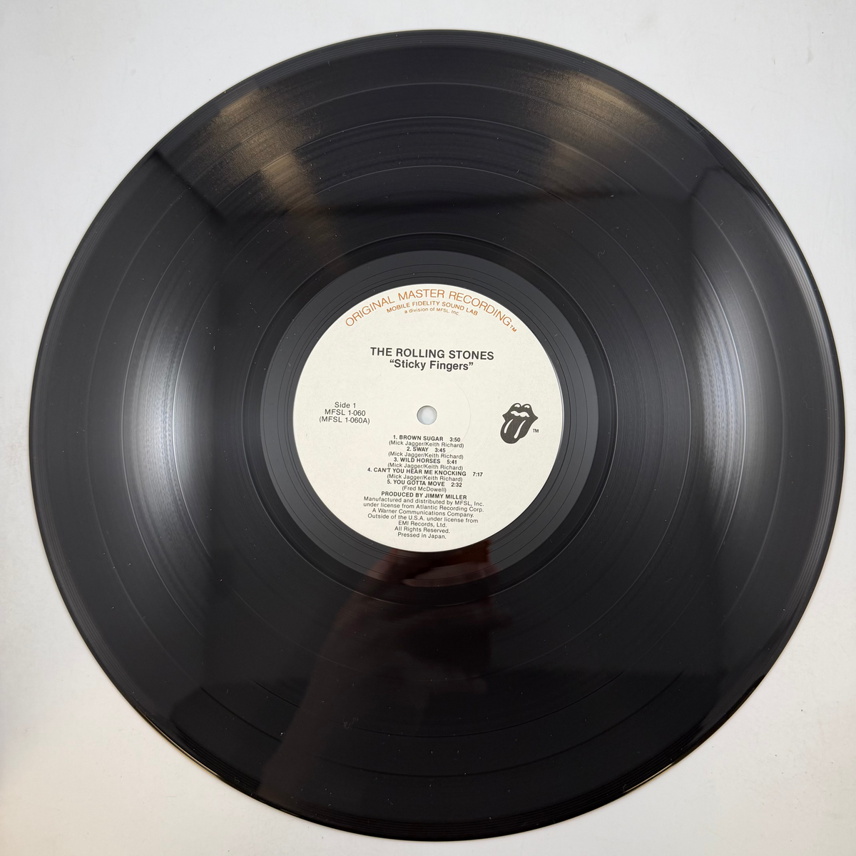 The Rolling Stones – Sticky Fingers LP USED Vinyl NM/VG+