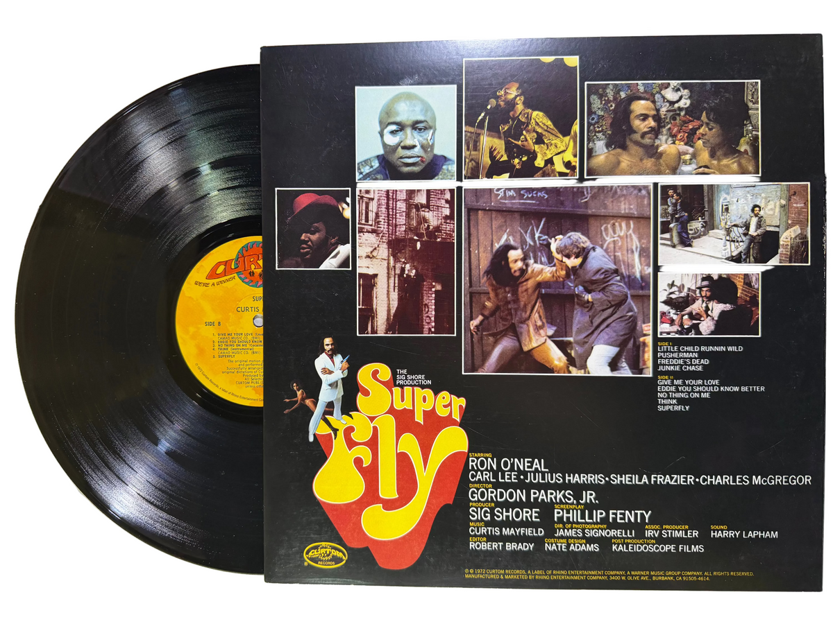 Curtis Mayfield – Super Fly LP USED VG++/VG+ – Hi-Voltage Records