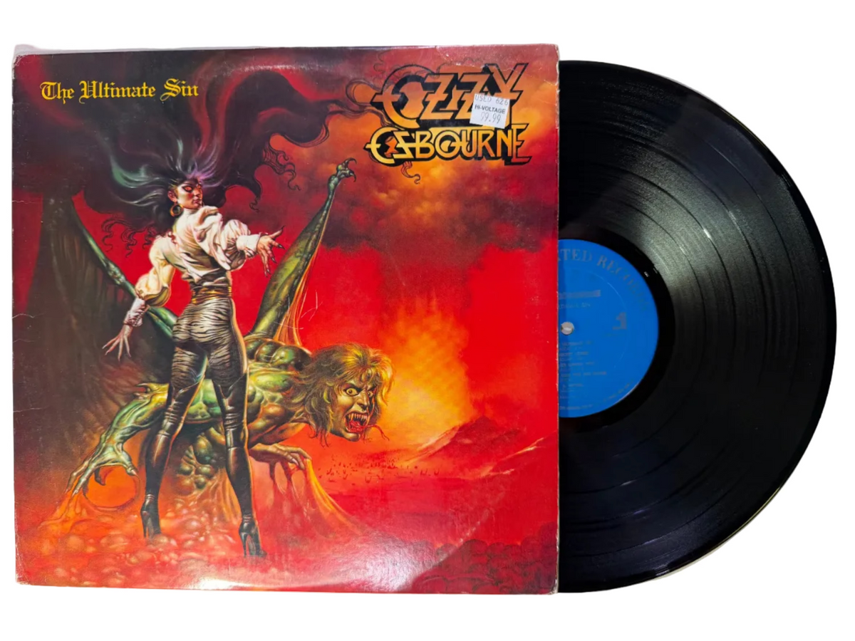 Ozzy Osbourne – The Ultimate Sin LP USED VG/VG – Hi-Voltage Records