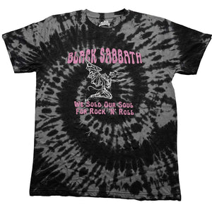 Band Tees Small Black Sabbath We Sold Our Soul For Rock N' Roll SHIRT NEW BSTS70MDD-1