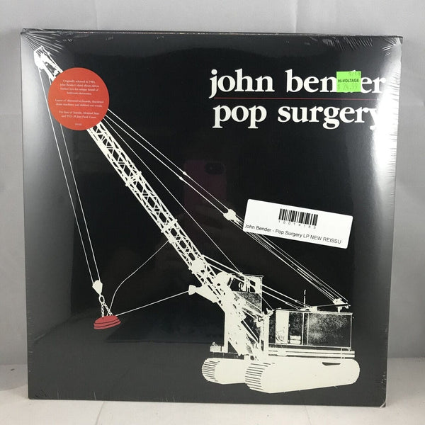 Discount New Vinyl John Bender - Pop Surgery LP NEW REISSUE 10014183