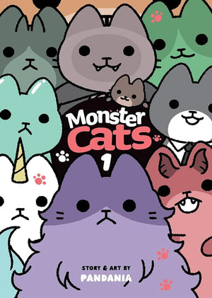 Monster Cats Vol. 1 by PANDANIA 9798888434956