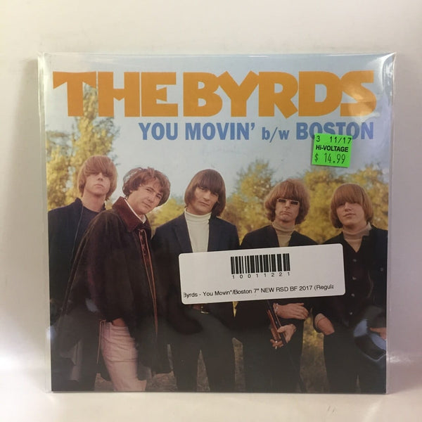 New 7"s Byrds - You Movin'-Boston 7" NEW RSD BF 2017 90771732217