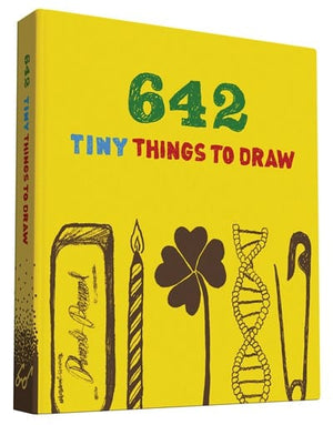 New Book 642 Tiny Things to Draw 9781452137575