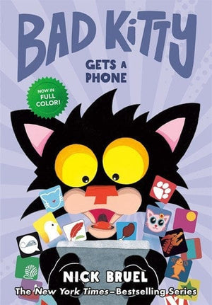 New Book Bad Kitty Gets a Phone (Graphic Novel) ( Bad Kitty ) - Hardcover 9781250749963