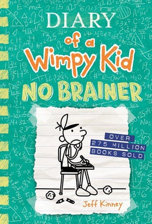 New Book Diary of a Wimpy Kid: No Brainer - Kinney, Jeff - Hardcover 9781419766947