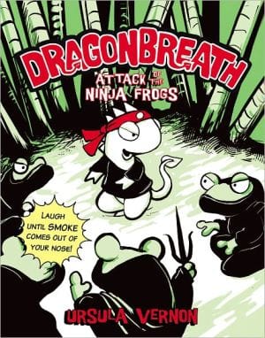 New Book Dragonbreath #2: Attack of the Ninja Frogs  - Paperback 9780142420669