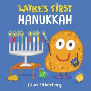 New Book Latke's First Hanukkah - Silberberg, Alan 9780593623169