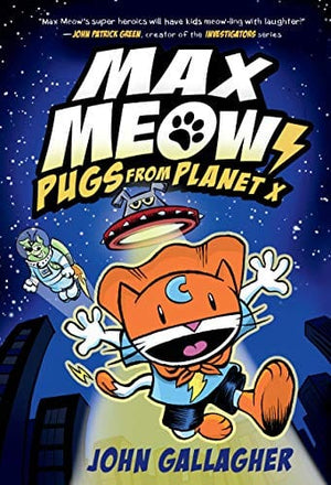 New Book Max Meow Book 3: Pugs from Planet X - Hardcover 9780593121115