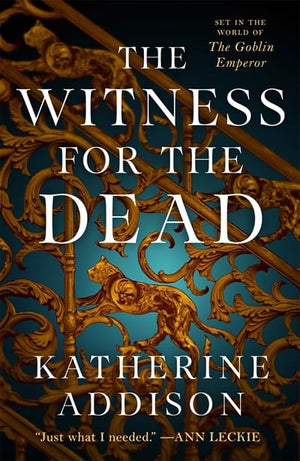 New Book The Witness for the Dead (Cemeteries of Amalo #1)  - Addison, Katherine - Paperback 9780765387431