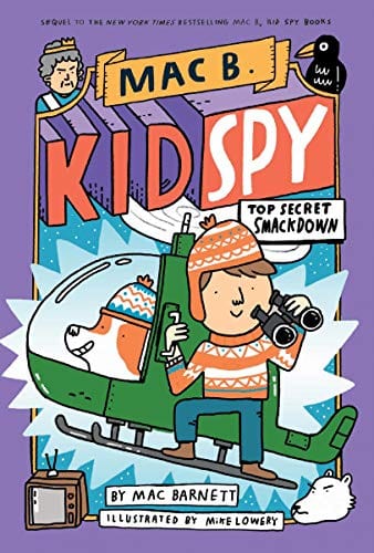 New Book Top Secret Smackdown (Mac B., Kid Spy #3) - Hardcover 9781338143713