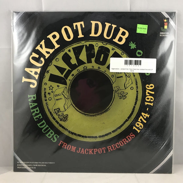 New Vinyl Aggrovators - Jackpot Dub: Rare Dubs from Jackpot Records LP NEW 10013647