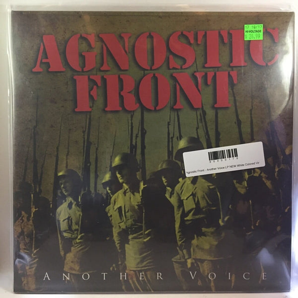 New Vinyl Agnostic Front - Another Voice LP NEW White Colored Vinyl 90000178