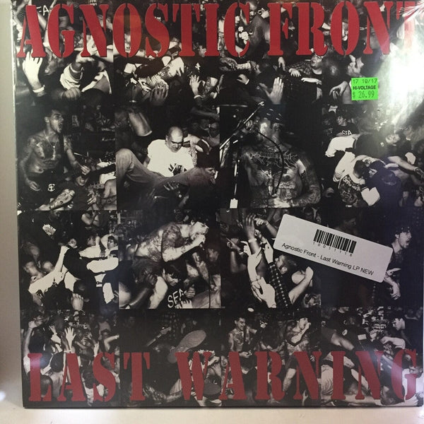 New Vinyl Agnostic Front - Last Warning LP NEW 10011118