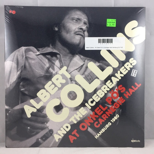 New Vinyl Albert Collins - At Onkel Po's Carnegie Hall Hamburg 3LP NEW 10012694