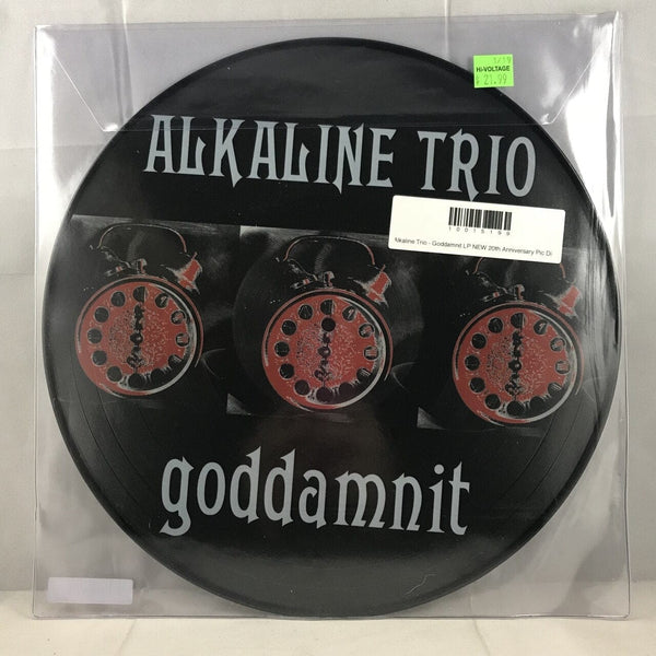 New Vinyl Alkaline Trio - Goddamnit LP NEW 20th Anniversary Pic Disc 10015199