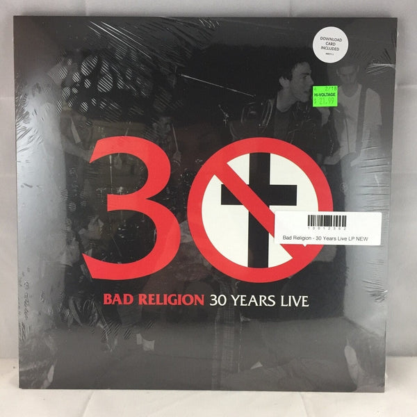 New Vinyl Bad Religion - 30 Years Live LP NEW 10012352