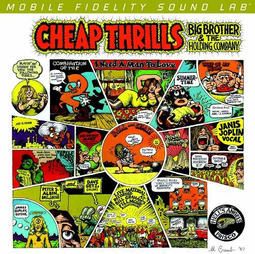 New Vinyl Big Brother & Holding Co. - Cheap Thrills 2LP NEW 45RPM 180G Janis Joplin MoFi 10005538
