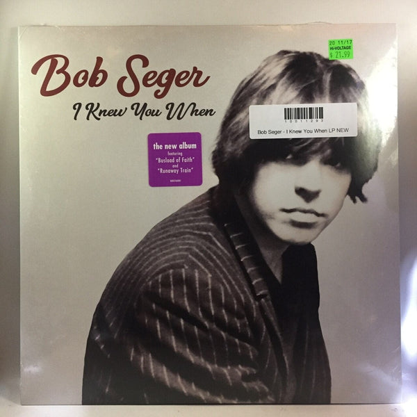 New Vinyl Bob Seger - I Knew You When LP NEW 10011293