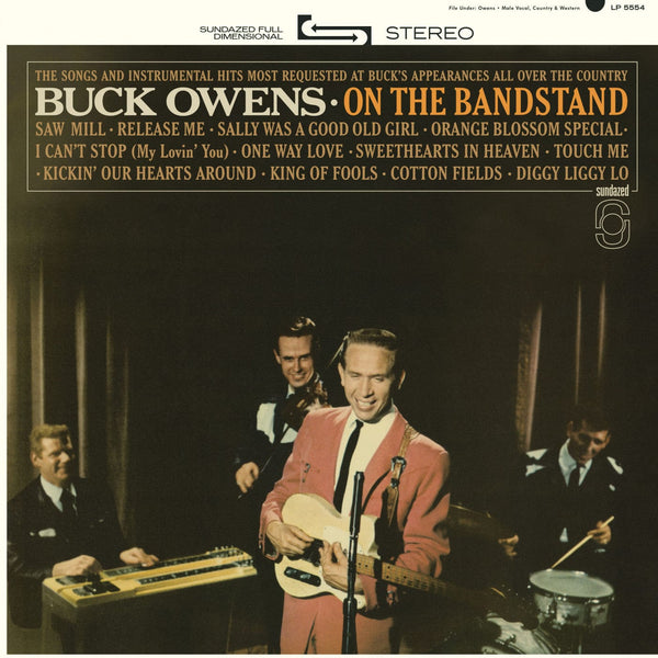 New Vinyl Buck Owens & His Buckaroos - On The Bandstand LP NEW GOLD VINYL 10015395