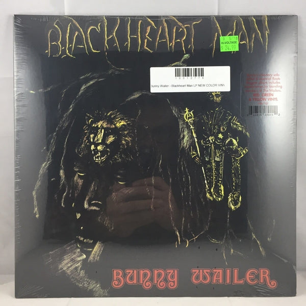 New Vinyl Bunny Wailer - Blackheart Man LP NEW COLOR VINYL 10012778