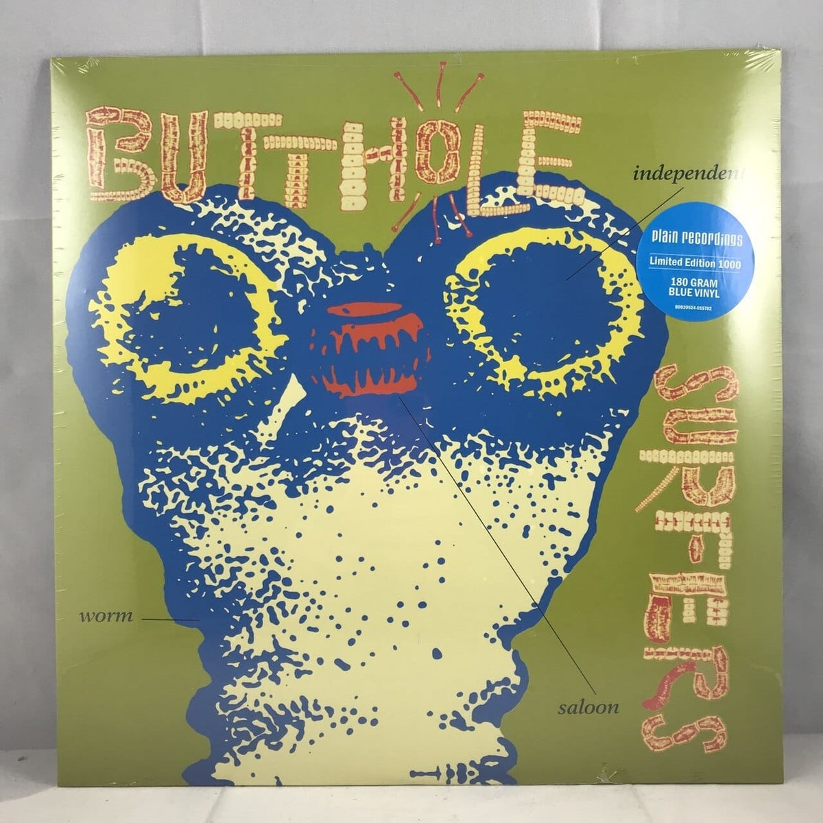 Butthole Surfers - Independent Worm Saloon LP NEW 180g Blue Vinyl