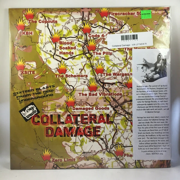 New Vinyl Collateral Damage - V-A LP NEW RSD Black Friday Punk Comp 10007136