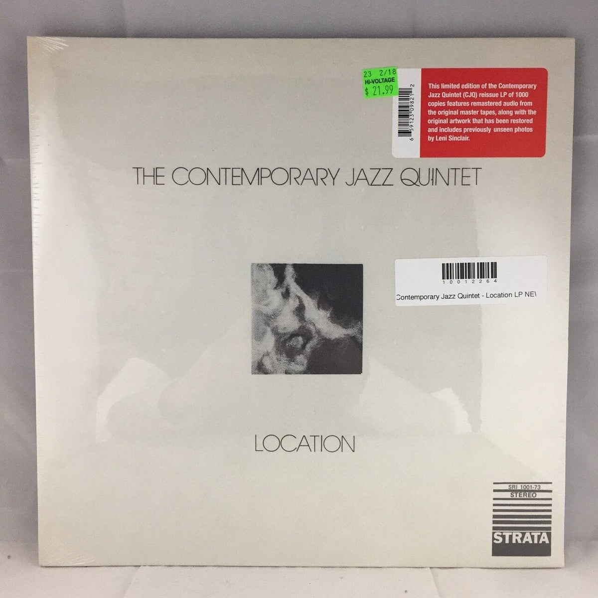 Contemporary Jazz Quintet - Location LP NEW – Hi-Voltage Records