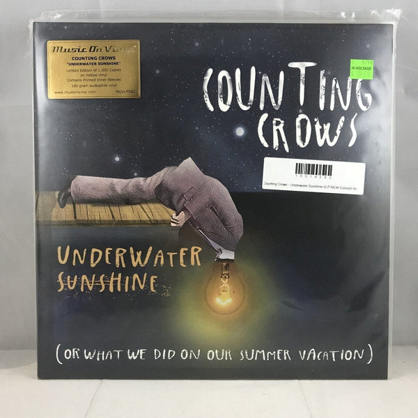 New Vinyl Counting Crows - Underwater Sunshine 2LP NEW Colored Vinyl 10014262
