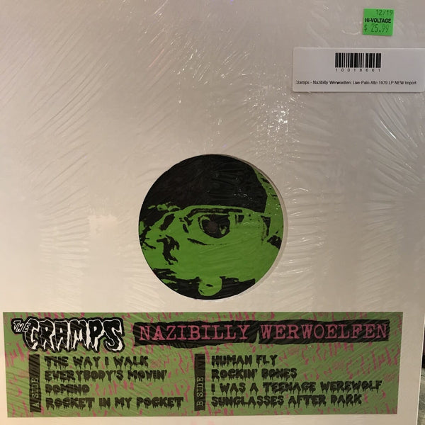 New Vinyl Cramps - Nazibilly Werwoelfen: Live Palo Alto 1979 LP NEW Import 10018661