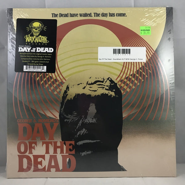 New Vinyl Day Of The Dead - Soundtrack 2LP NEW George A. Romero 10013516