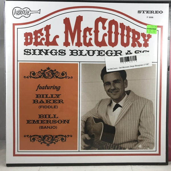 New Vinyl Del McCoury - Del Mccoury Sings Bluegrass LP NEW 10014873