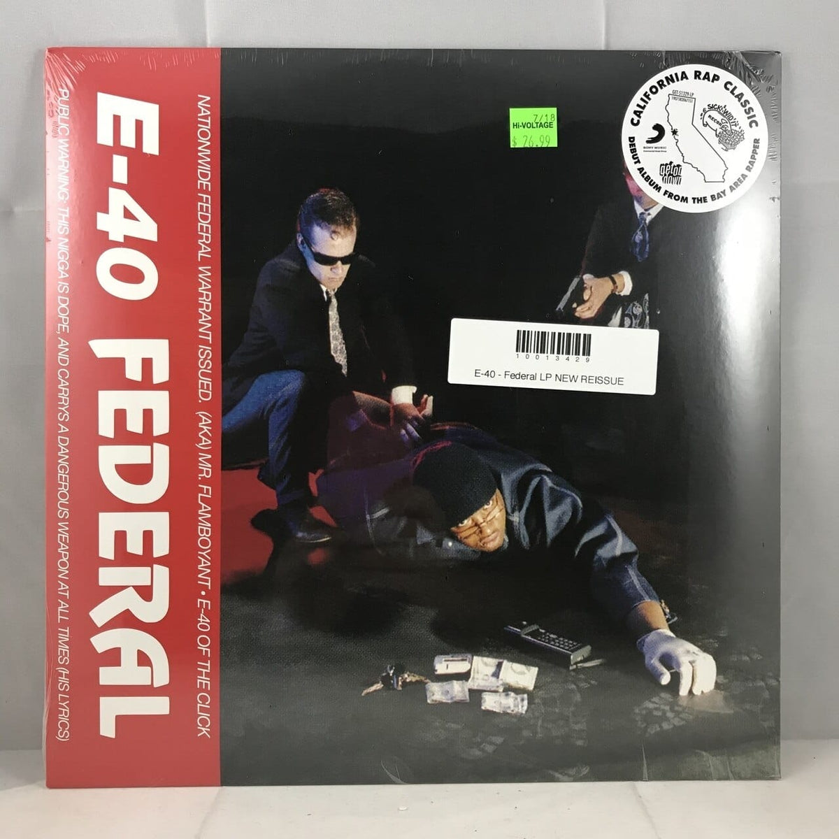 E-40 - Federal LP NEW REISSUE – Hi-Voltage Records