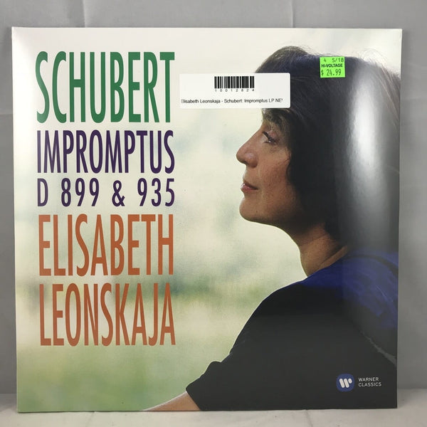 New Vinyl Elisabeth Leonskaja - Schubert: Impromptus LP NEW 10012824