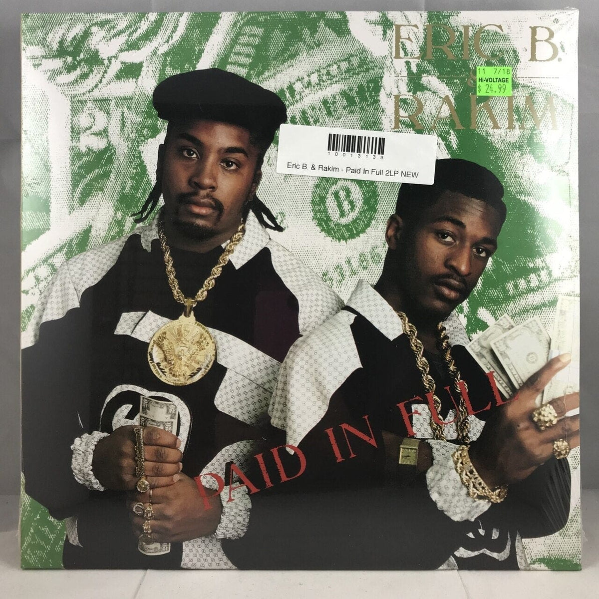 Eric B. & Rakim - Paid In Full 2LP NEW