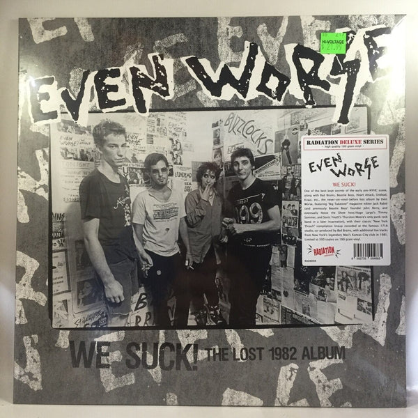 New Vinyl Even Worse - We Suck!: The Lost 1982 Album LP NEW REISSUE 10008321
