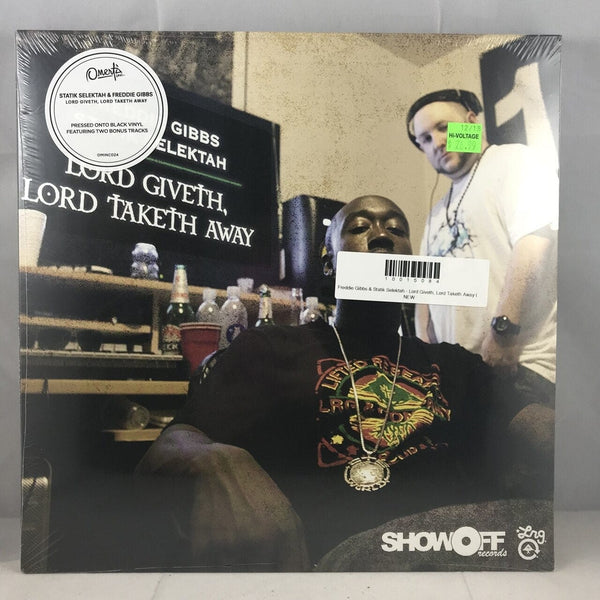 New Vinyl Freddie Gibbs & Statik Selektah - Lord Giveth, Lord Taketh Away LP NEW 10015084