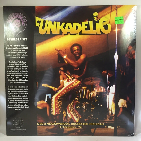 New Vinyl Funkadelic - Live @ Meadowbrook 1971 2LP NEW 10008200