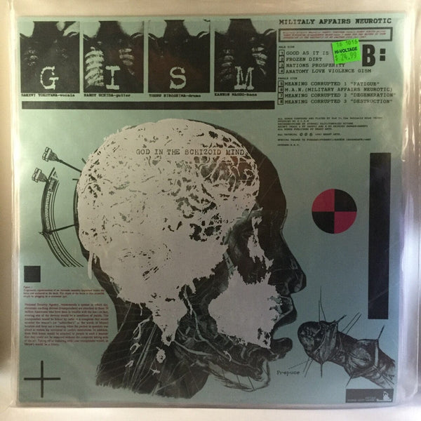 New Vinyl GISM - God In The Schizoid Mind LP NEW 10006884