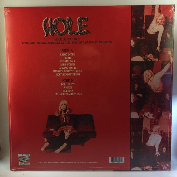 New Vinyl Hole - Hole Lotta Love LP NEW import Community Theater Berkeley, CA 12-9-1994 10006826
