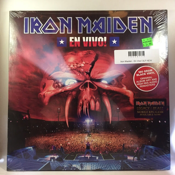 New Vinyl Iron Maiden - En Vivo! 3LP NEW 10009772